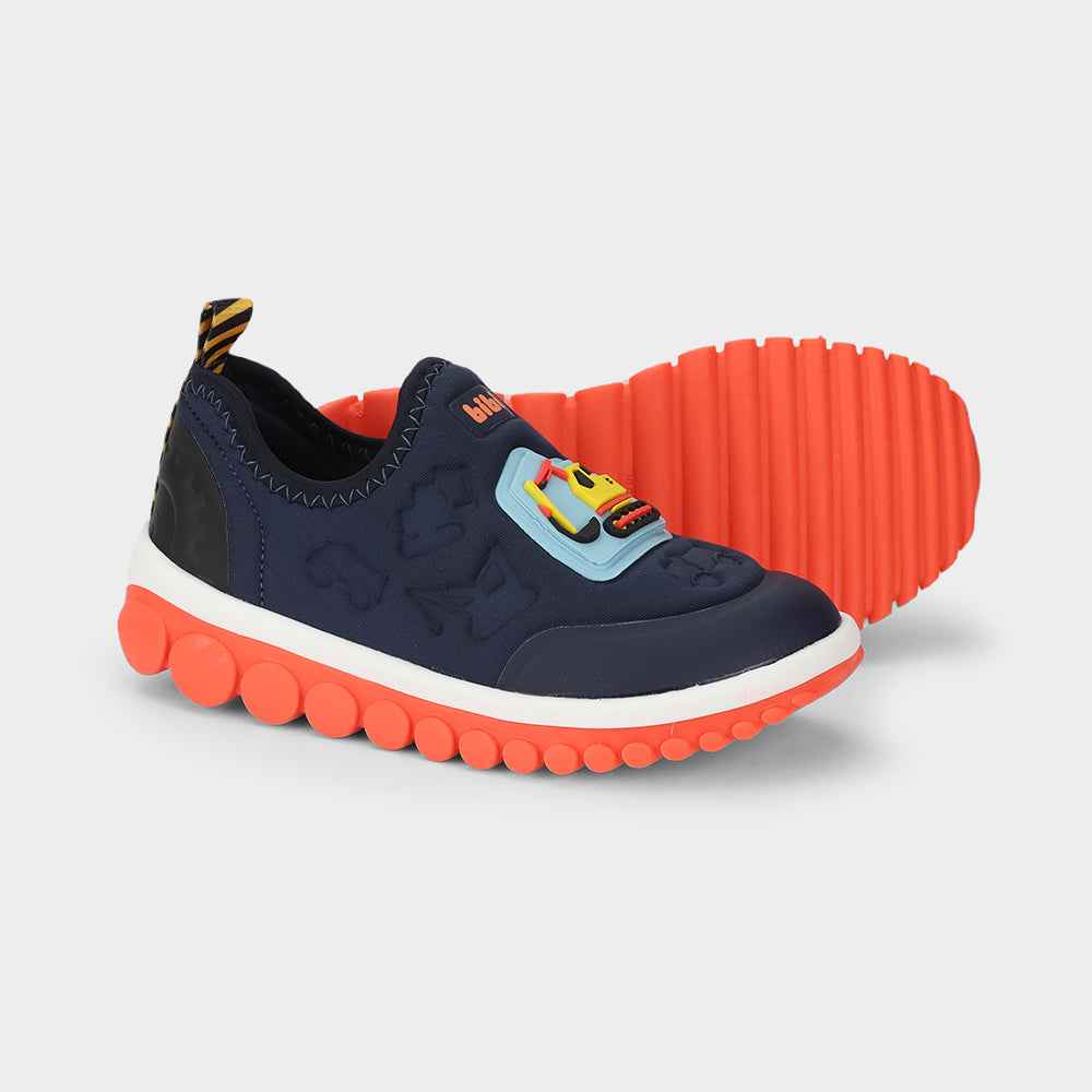 Bibi Roller 2.0 Sneakers navy and orange