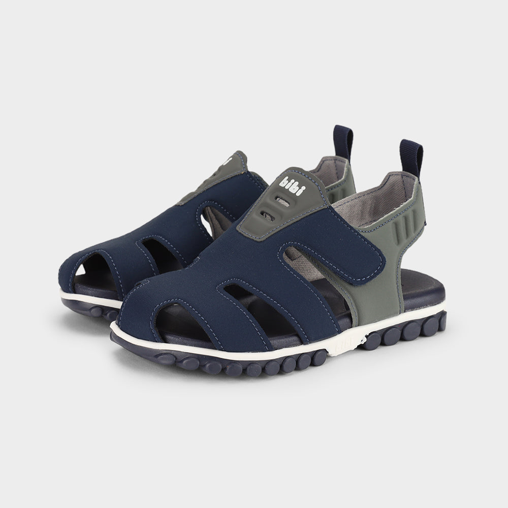 Summer Roller Sport 2.0 Kids' Sandals in Navy & Graphite — Bibi UK