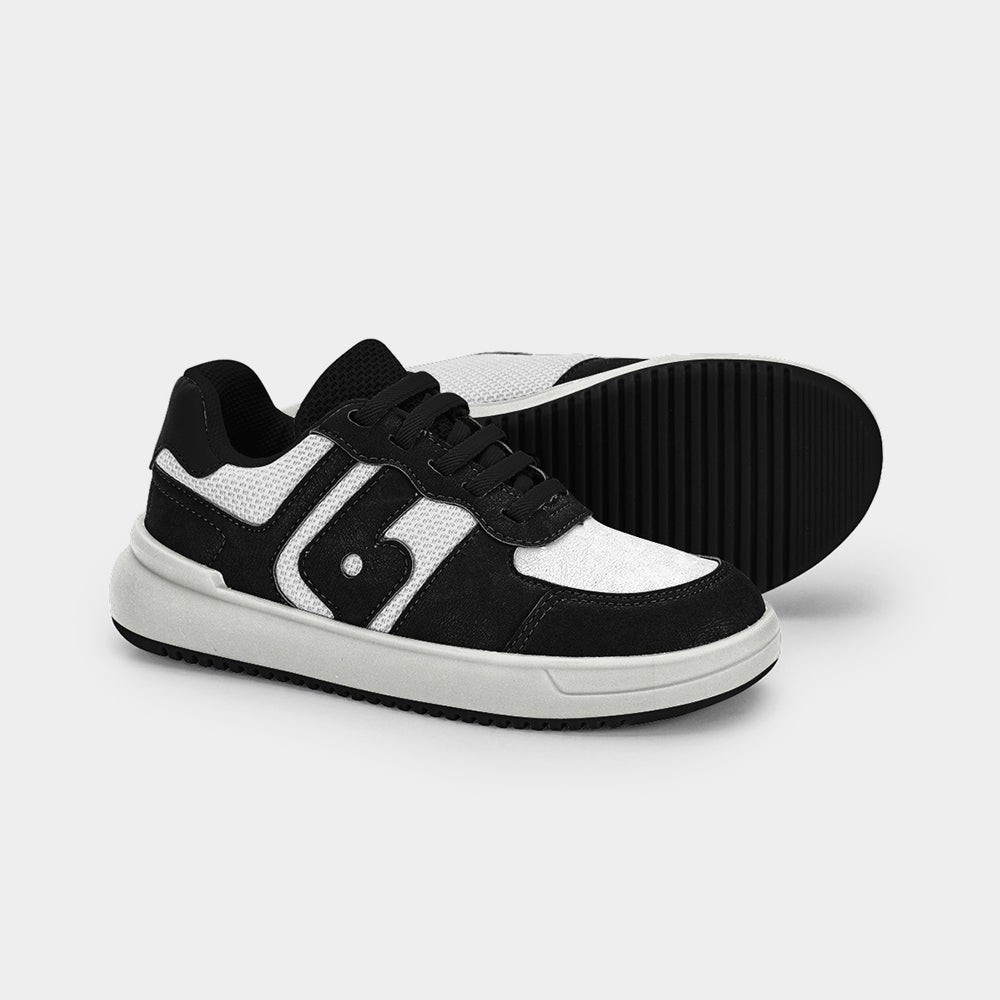 B-College sneakers in white and black