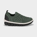 Roller 2.0 Sneakers green and black - Bibi Shoes UK
