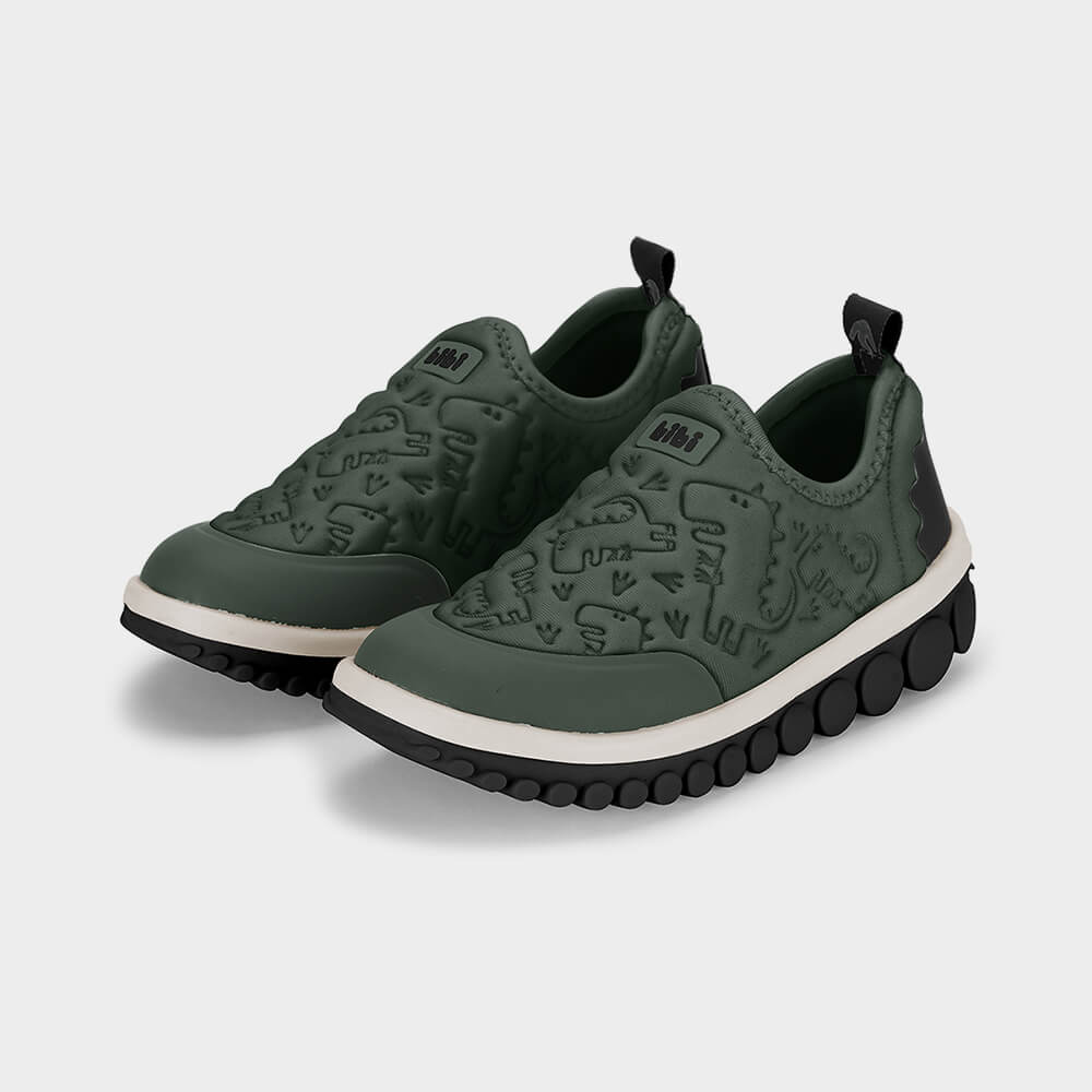 Roller 2.0 Sneakers green and black - Bibi Shoes UK