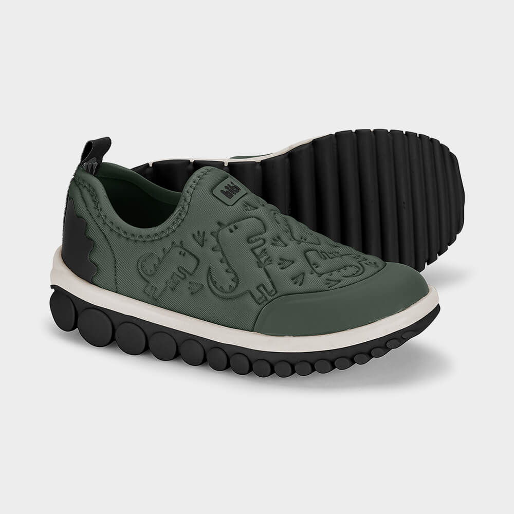 Roller 2.0 Sneakers green and black - Bibi Shoes UK
