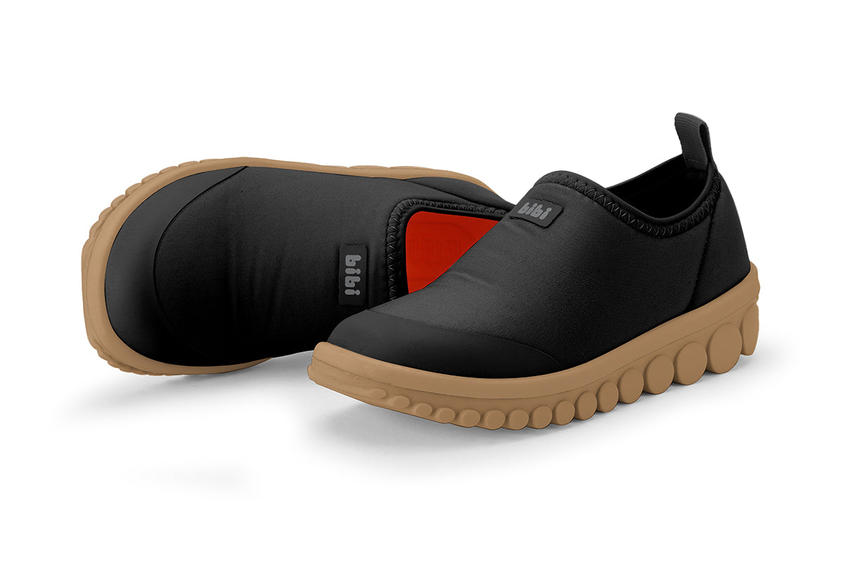 Roller 2.0 kids Sneakers in black and Brown