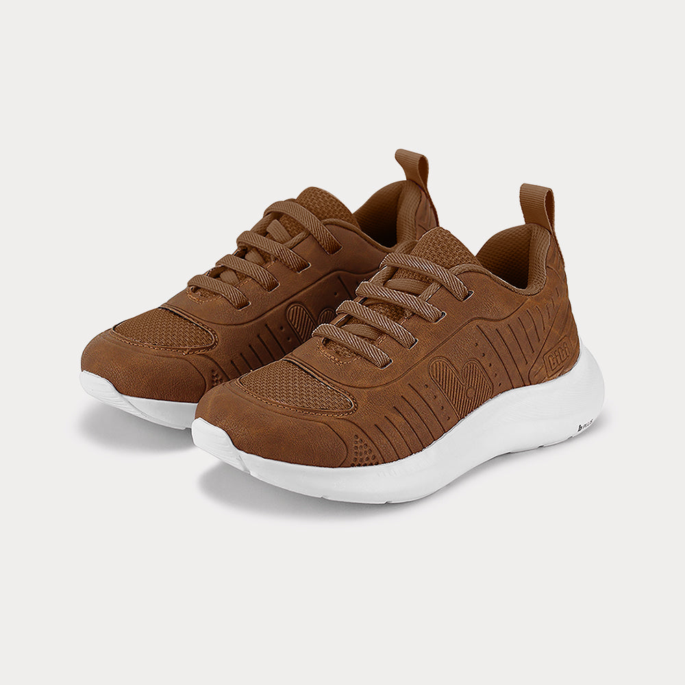 Action Sneakers in caramel