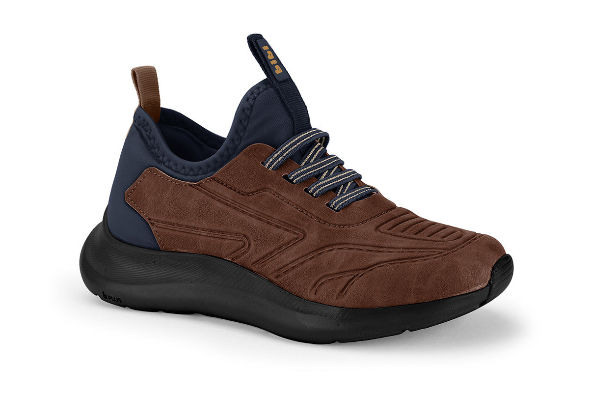 ACTION - Kid's Sneakers in Brown