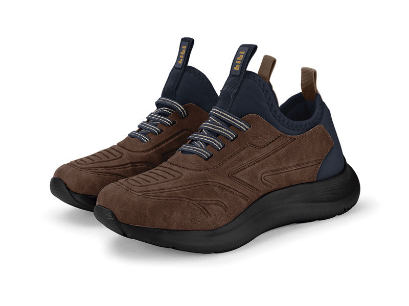 ACTION - Kid's Sneakers in Brown