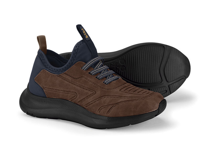 ACTION - Kid's Sneakers in Brown