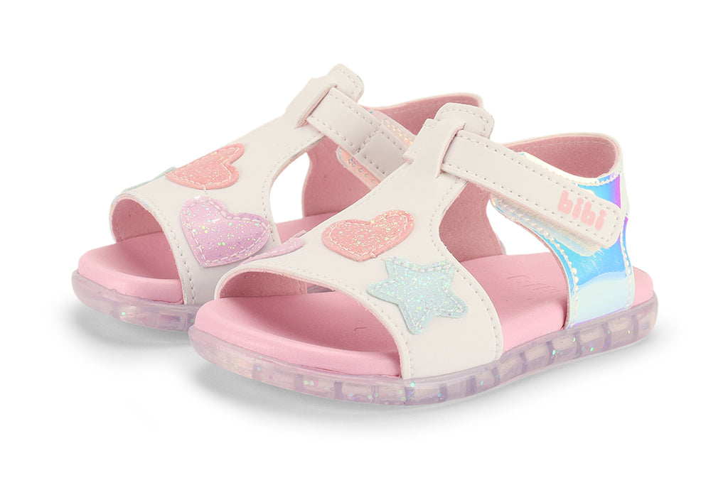 Baby Soft 2 Sandal - Holographic and White
