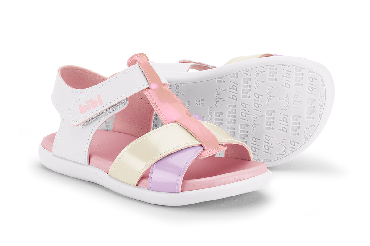 Baby Soft 2 Toddler Sandals in White, Milk & Gloss — Bibi UK