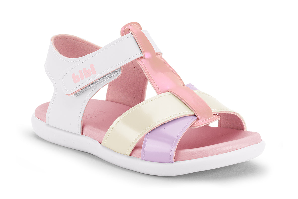 Baby Soft 2 Toddler Sandals in White, Milk & Gloss — Bibi UK