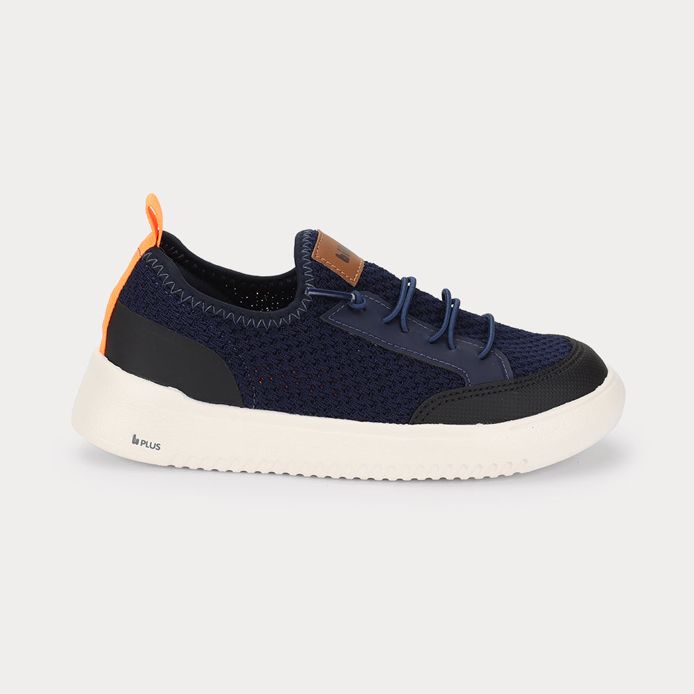 New Way sneakers in navy and black