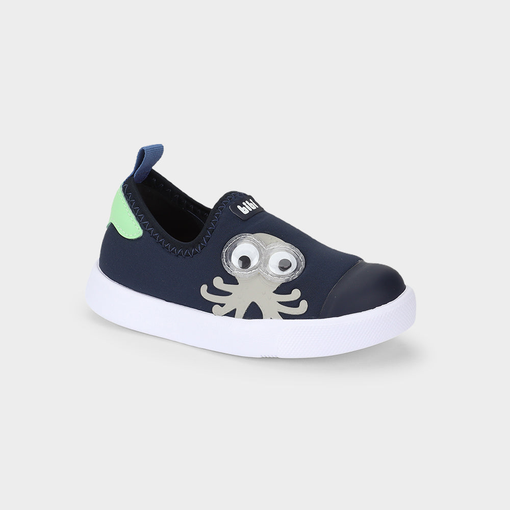 Agility Mini II Sneakers in navy and green
