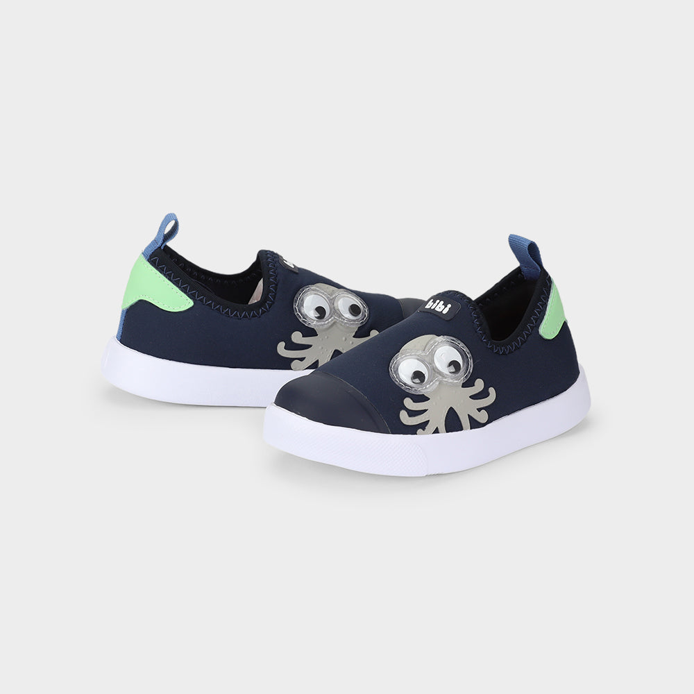 Agility Mini II Sneakers in navy and green