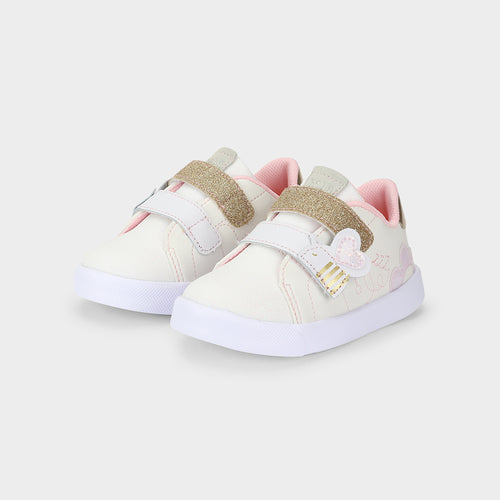 Agility Mini II Sneakers in white and gold