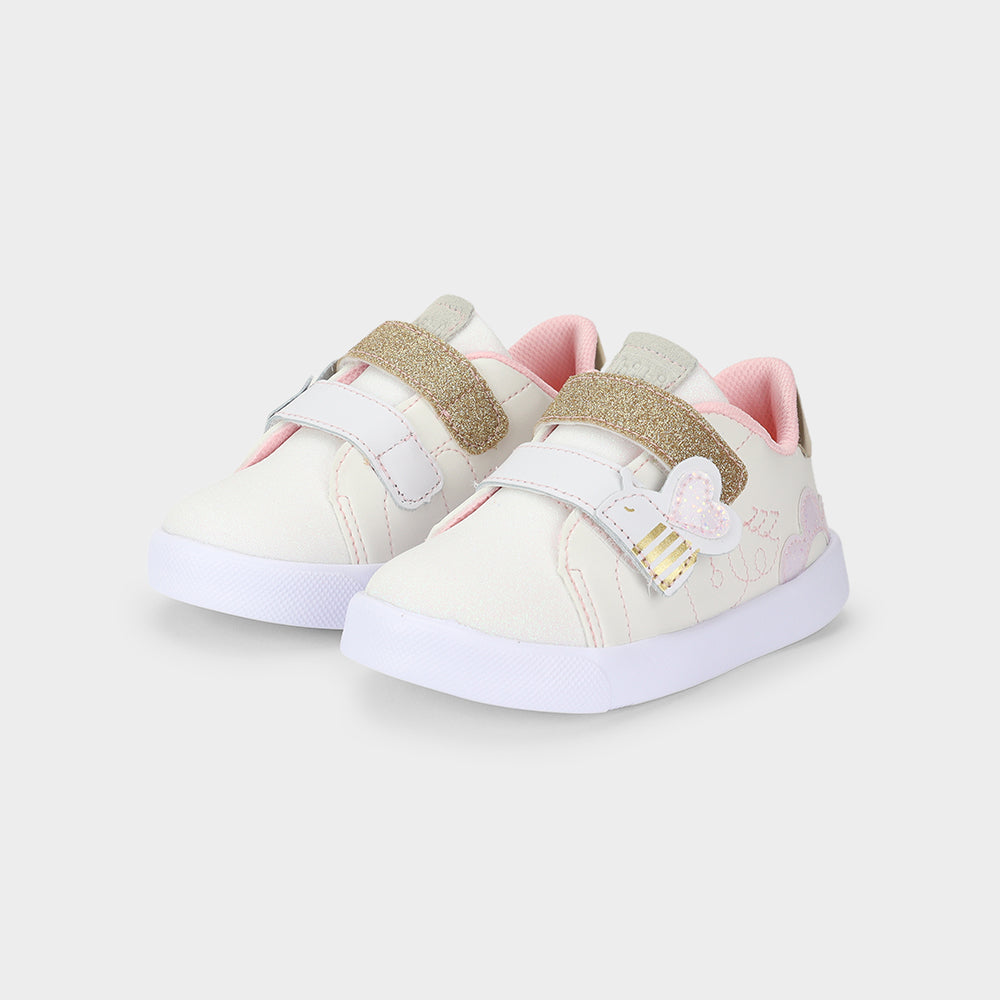 Agility Mini II Sneakers in white and gold