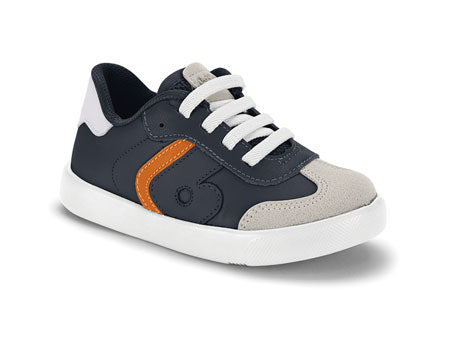 Agility Mini II Sneakers in navy white and orange