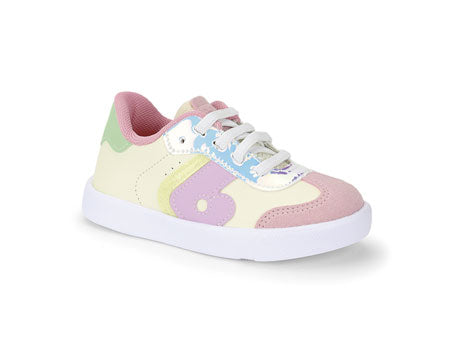 Agility Mini II Sneaker in milk, iris and melon