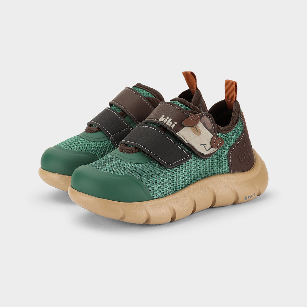 Energy Baby 2.0 Toddler Trainers in Pine & Brown — Bibi UK