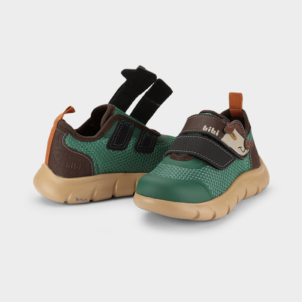 Energy Baby 2.0 Toddler Trainers in Pine & Brown — Bibi UK