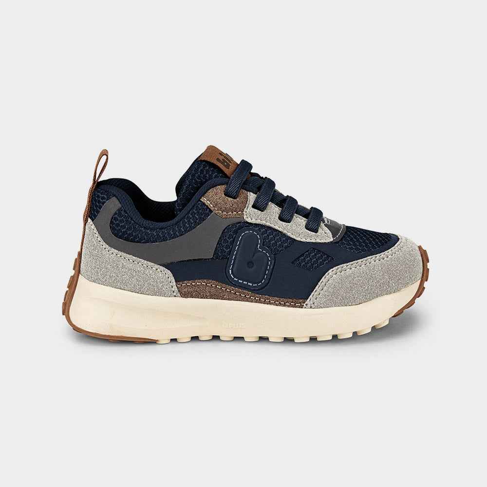 Jogging navy, graphite and caramel