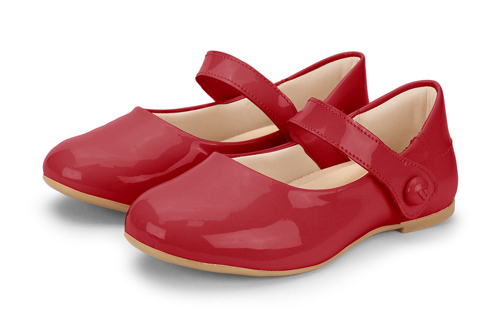 Ballerina Basic shoe in red