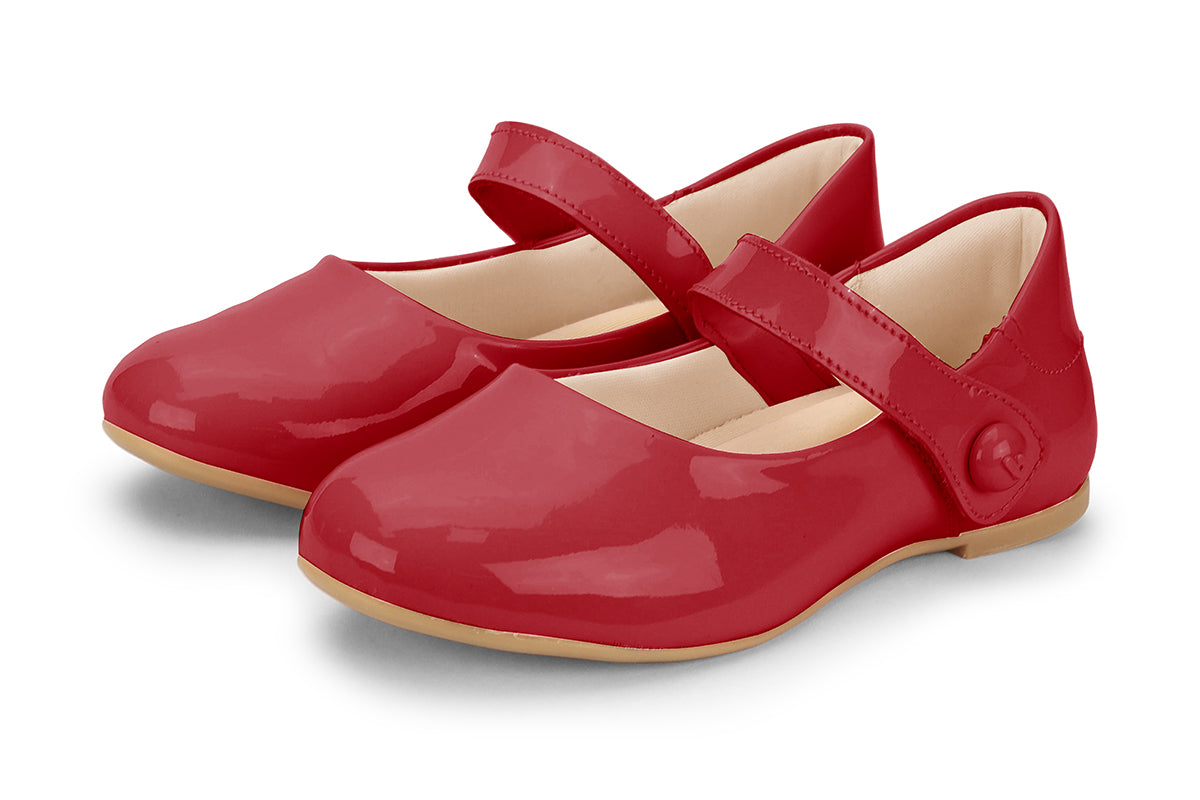 Ballerina Basic shoe in red