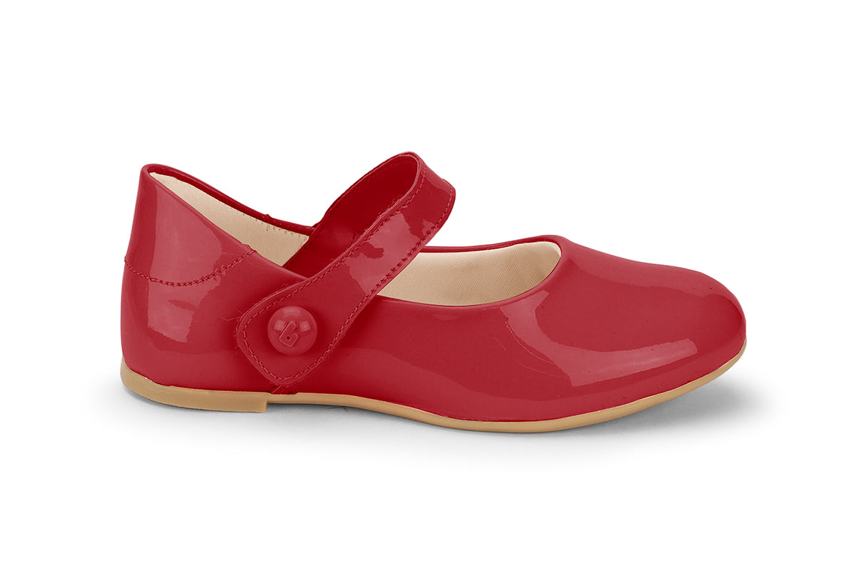Ballerina Basic shoe in red