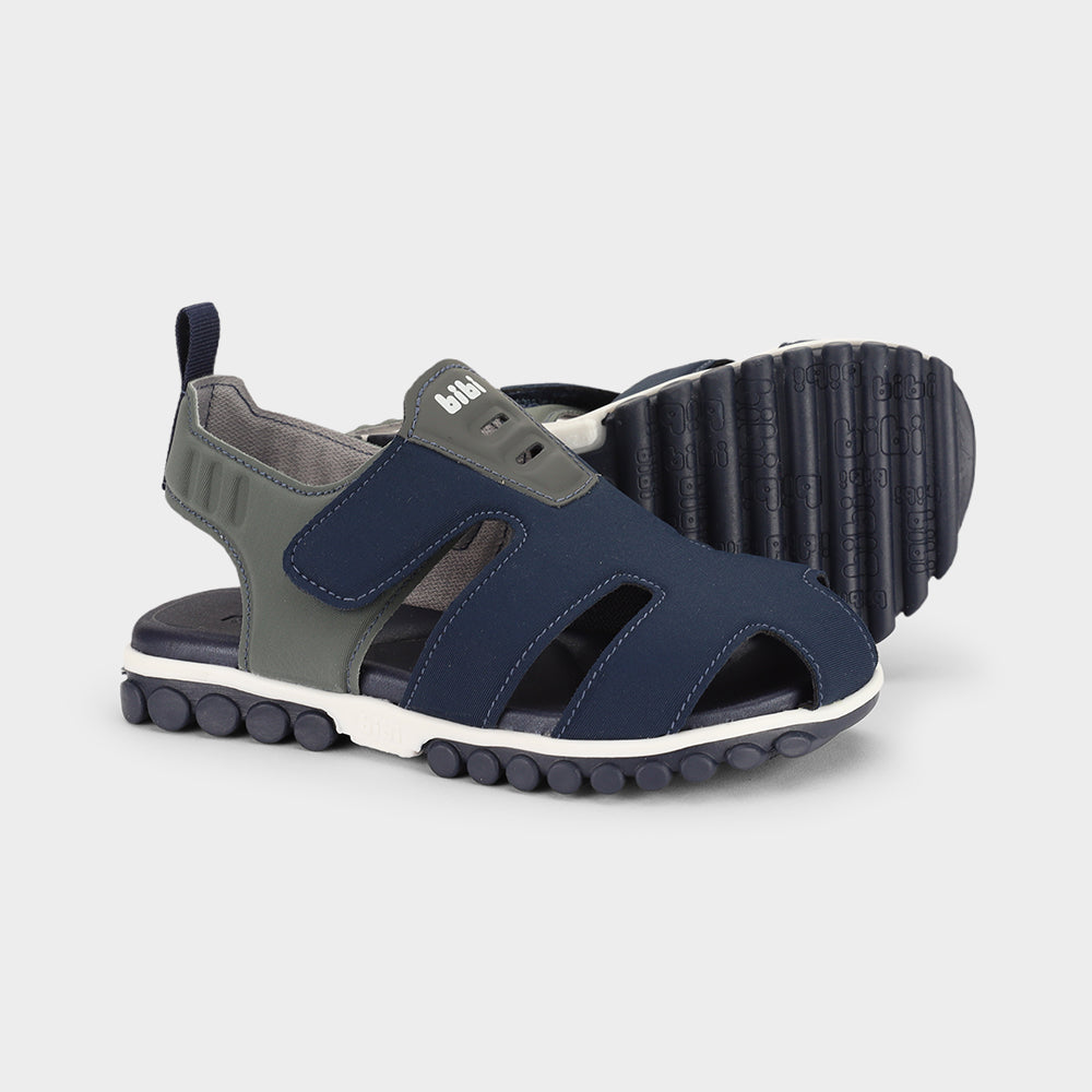 Summer Roller Sport 2.0 Kids' Sandals in Navy & Graphite — Bibi UK
