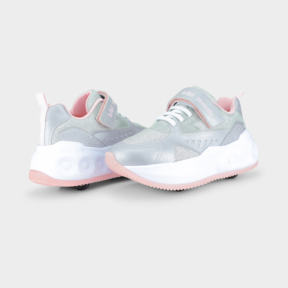 SKATENIS - Kids' Roller Skate Shoes in Silver