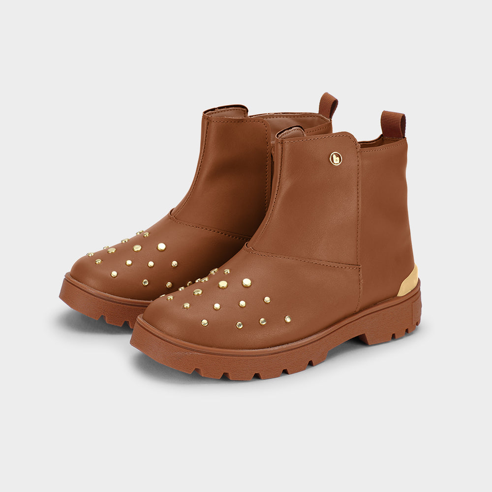 URBAN BOOT - Kids' Boots in Brown