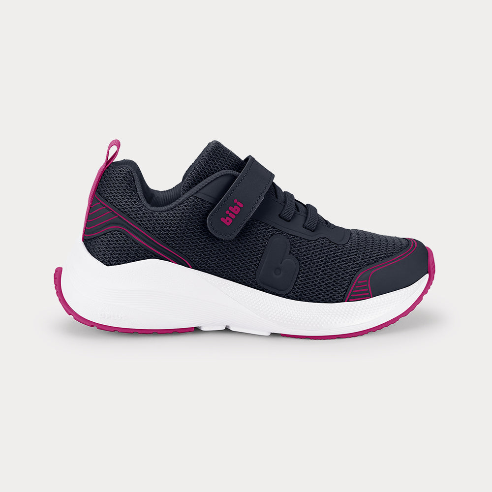High School Kids' Trainers in Navy & Orchid — Bibi UK