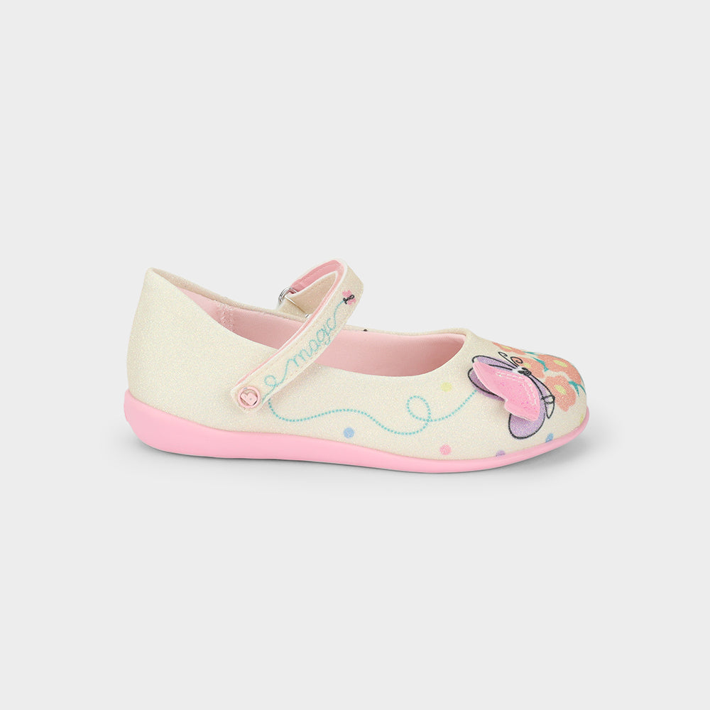 Candy Mini flat shoe in floral