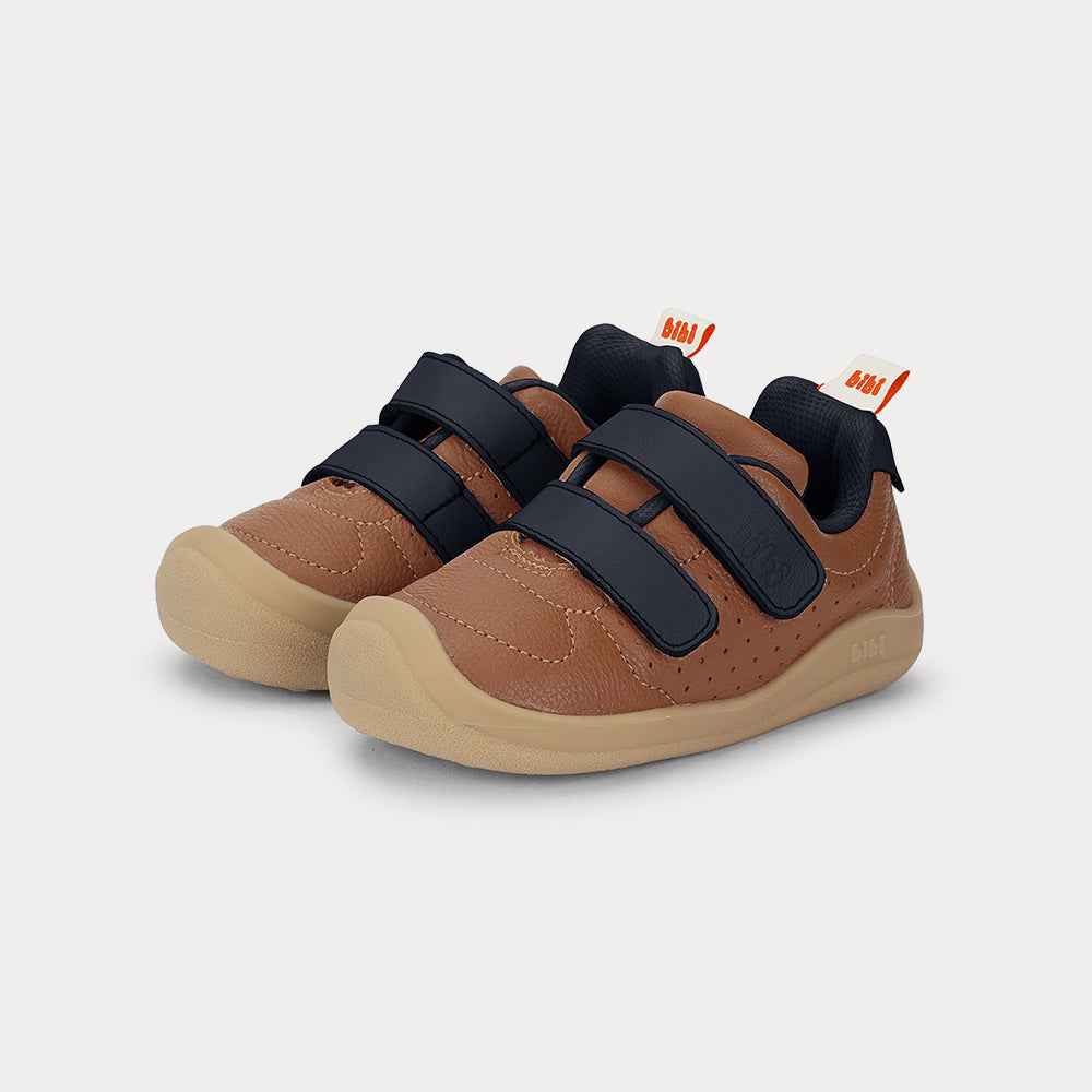 Fisioflex 5.0 Sneaker caramel and navy