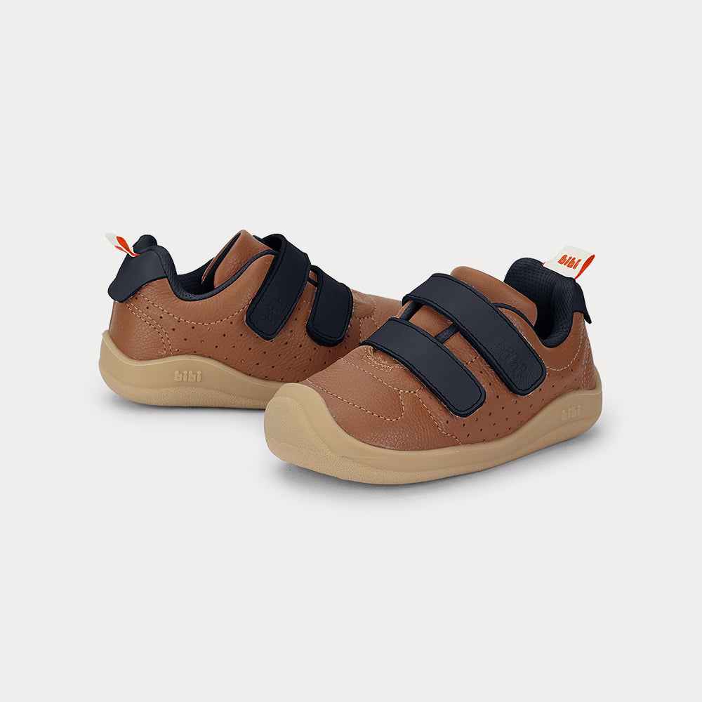 Fisioflex 5.0 Sneaker caramel and navy