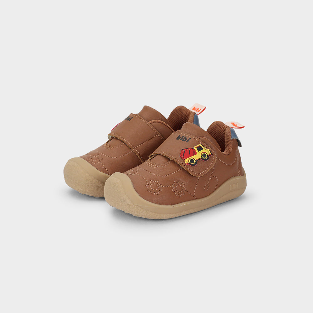 Fisioflex 5.0 Sneakers in caramel and denim