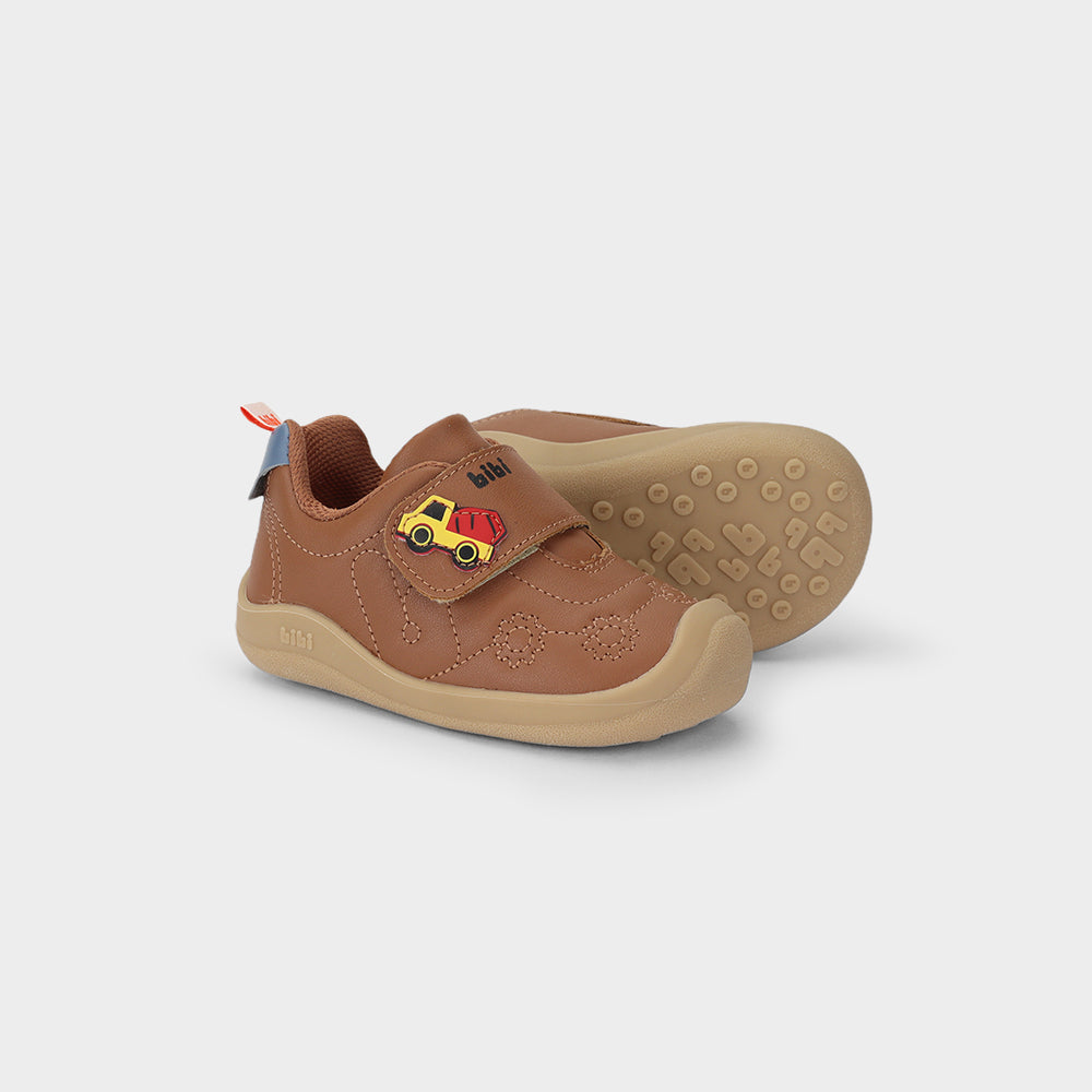 Fisioflex 5.0 Sneakers in caramel and denim