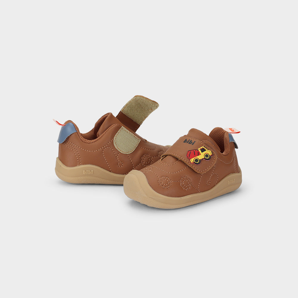 Fisioflex 5.0 Sneakers in caramel and denim