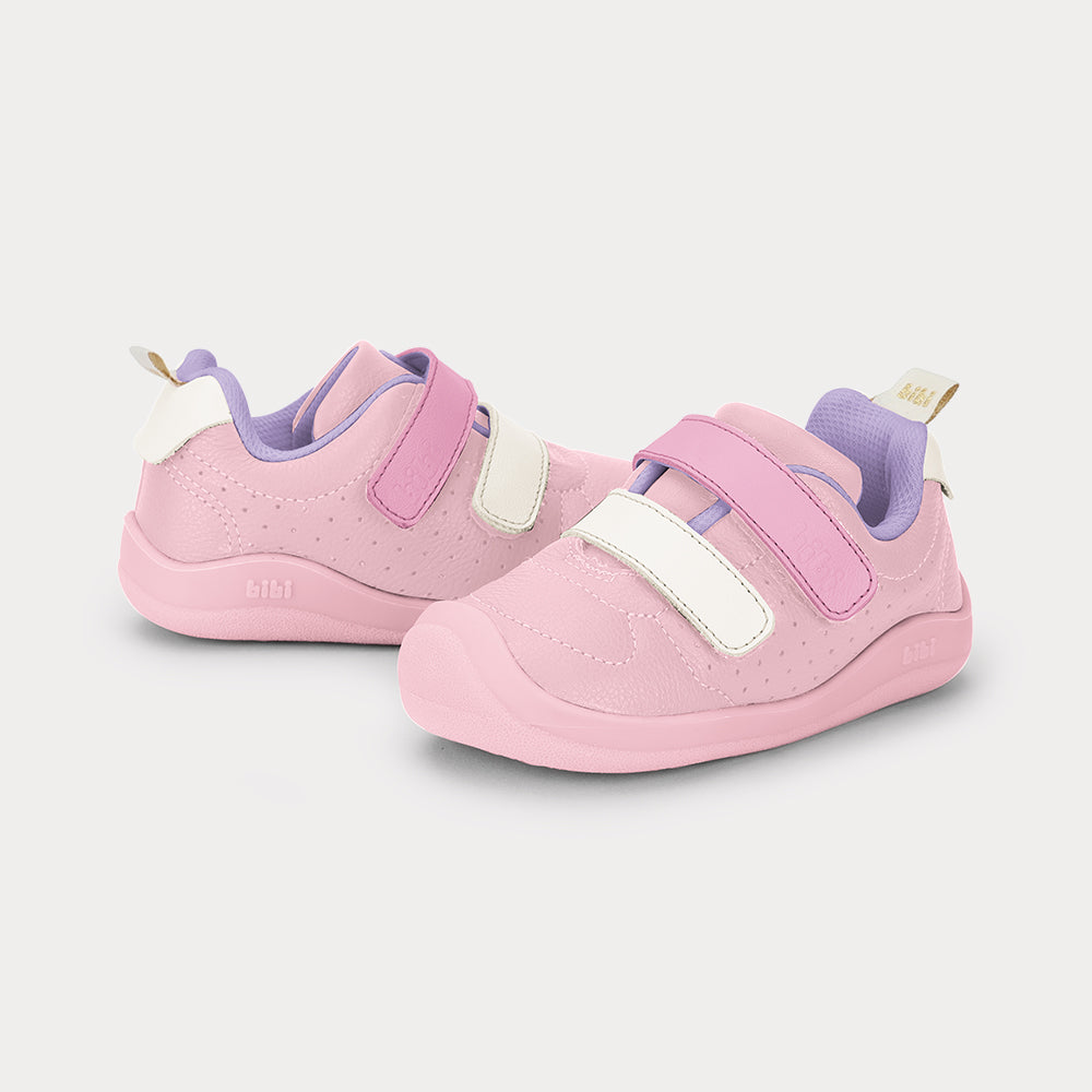 Fisioflex 5.0 Sneakers in pink, lilac and white