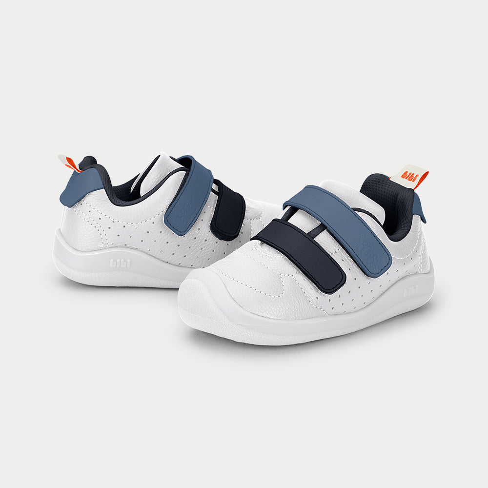 Fisioflex 5.0 Sneaker in white/Navy
