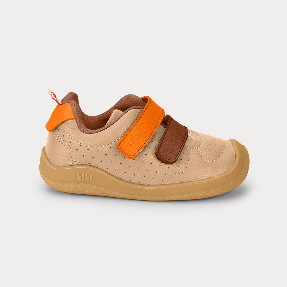 Fisioflex 5.0 Sneaker in Tan/Caramel/Mango