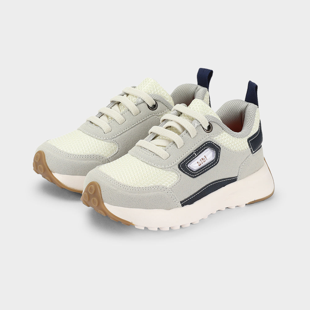 Jogging 2.0 sneaker in milk and navy