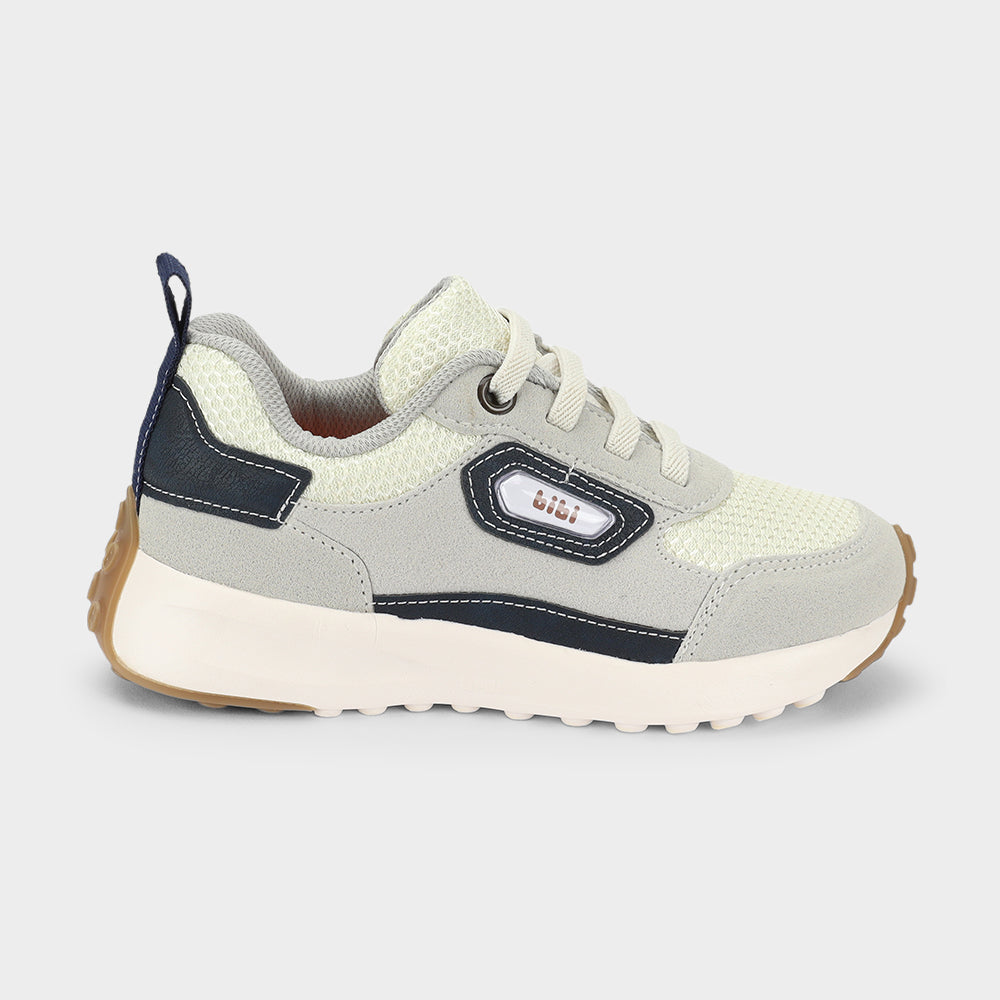 Jogging 2.0 sneaker in milk and navy