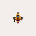 Kids' Shoe Accessory Rocket Charm