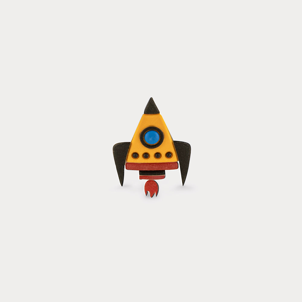 Kids' Shoe Accessory Rocket Charm