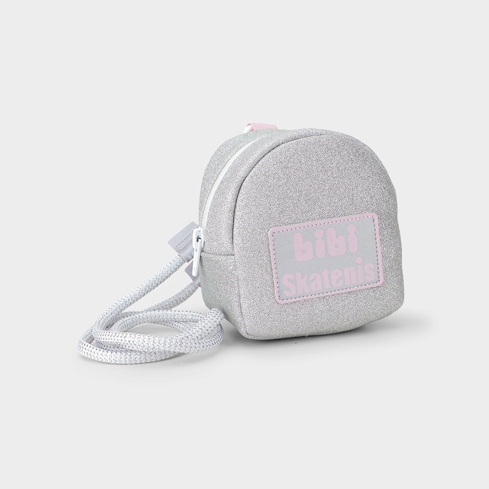 SKATENIS BAG - kid's mini bag in silver