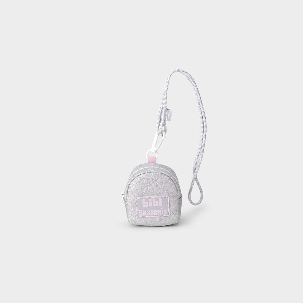 SKATENIS BAG - kid's mini bag in silver