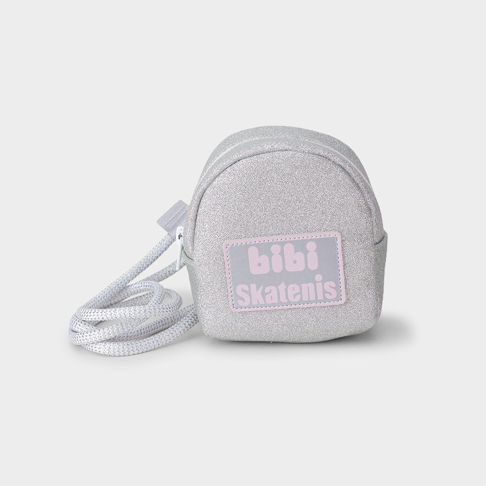 SKATENIS BAG - kid's mini bag in silver