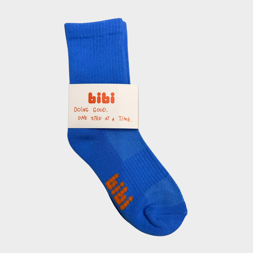 HALF CALF SOCKS - Kids socks in blue