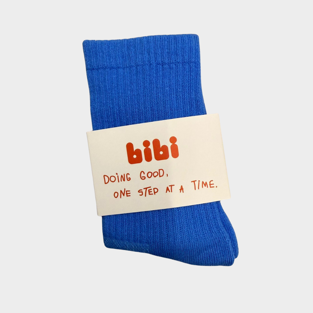 HALF CALF SOCKS - Kids socks in blue
