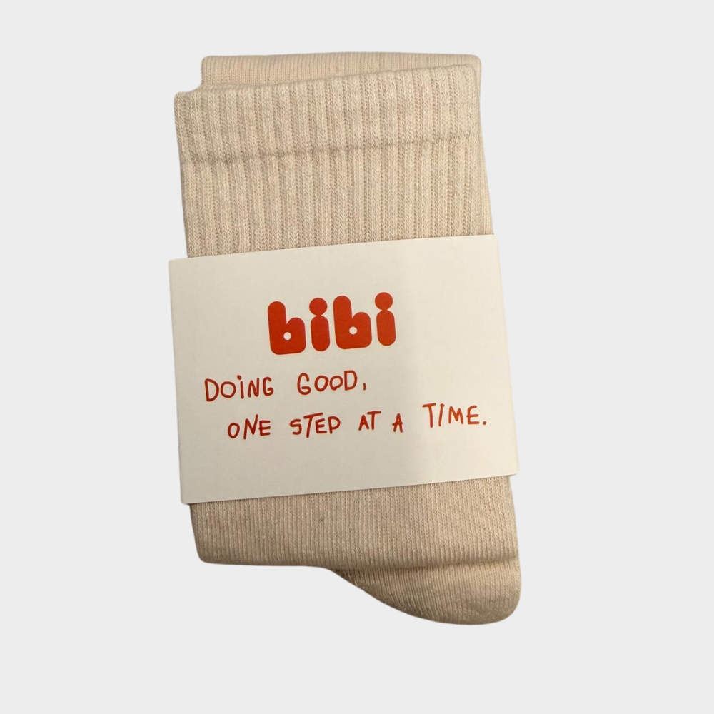 KNEE HIGH SOCKS - Kids socks in beige